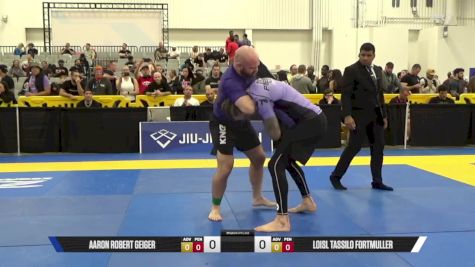 Loisl Tassilo Fortmuller vs Aaron Robert Geiger 2025 World IBJJF Jiu-Jitsu No-Gi Championship