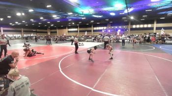 65 lbs Quarterfinal - Aaron Valenzuela, Rough House vs Kayson Comerer, Green River Grapplers