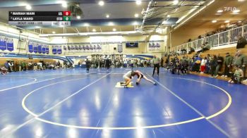 105 lbs Semifinal - Mariah Main, Arroyo (San Lorenzo) vs Layla Ward, Oakland Tech Senior H S