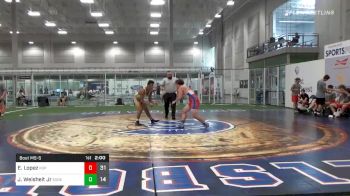 187 lbs Prelims - Ethan Lopez, King Select Platium vs Johnny Weisheit Jr, Edge Wrestling