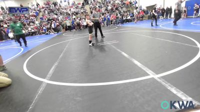 55 lbs Quarterfinal - Jayden Perez, Salina Wrestling Club vs Hunter Osburn, Jay Wrestling Club