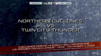 Replay: Home - 2023 TC Thunder vs Cyclones | Nov 4 @ 12 PM
