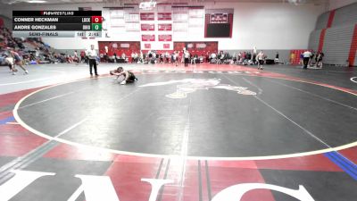 141 lbs Semifinal - Conner Heckman, Lock Haven vs Andre Gonzales, Ohio State