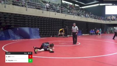 80 lbs Final - Elijah Gill, Townsend vs Gino Hayes, Webster