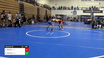 113 lbs Round Of 32 - Carson Bailey, Woodland vs Kainan Henson, Fannin