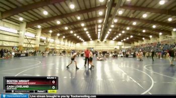 120 lbs Round 3 - Cash Loveland, Bear River vs Boston Wright, Sanderson Wrestling Academy