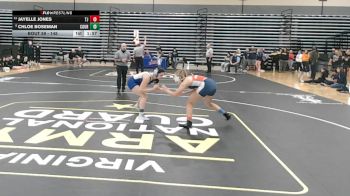 145 lbs Champ. Round 1 - Chloe Boseman, Courtland vs Jayelle Jones, Thomas Jefferson Science & Technology