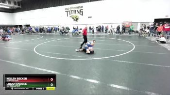 106 lbs Champ. Round 3 - Kellen Becker, Germantown vs Logan Knoeck, Campbellsport