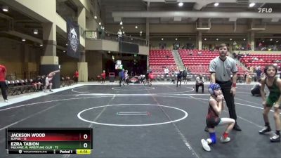 64 lbs Cons. Semi - Jackson Wood, SlyFox vs Ezra Tabion, Mulvane Jr. Wrestling Club