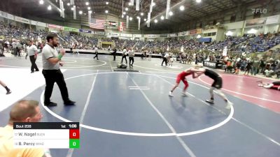 90 lbs Round Of 32 - Wayne Nagel, Buena Vista Middle School vs Byron Percy, Windsor