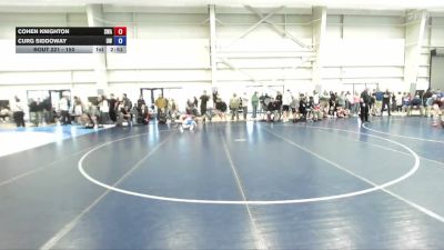150 lbs Cons. Round 2 - Cohen Knighton, Sanderson Wrestling Academy vs Curg Siddoway, Uintah Wrestling