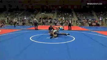 155 lbs Quarterfinal - Brandon Carshall, Poteau Youth Wrestling Academy vs Trevontay Armstrong, Blue T Panthers