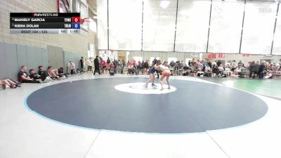 125 lbs Round 3 - Kiera Dolan, Team Real Life Wrestling vs Makiely Garcia, The Factory Wrestling Club