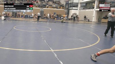 133 lbs Consi Of 16 #2 - Ben Fuller, Edinboro vs Dylan Kadish, Clarion