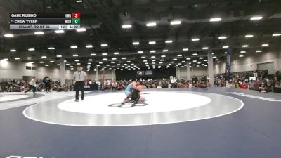 175 lbs Champ. Rd Of 32 - Gabe Rubino, Ubasa Wrestling Academy vs Crew Tyler, Michigan