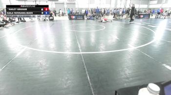 U15 Women - 50 lbs Cons. Round 4 - Kailey Graham, AK vs Kaila Tatekawa-Maes, HI