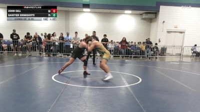 215 lbs Consi Of 16 #1 - John Gill, GA vs Sawyer Ermigiotti, PA