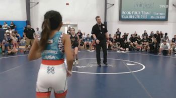 31 kg 5th Place - Arya Rogue Gutierrez, Surfside Girls - W vs Marley Dixon, PA West Black - W