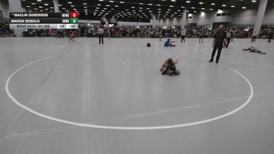 67 lbs Cons. Sub-quarters - Maclin Sorensen, MN Elite Wrestling Club vs Mason Rebolo, Savage House Wrestling Club