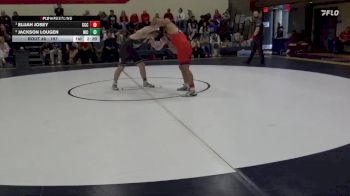 197 lbs Semifinal - Elijah Josey, Clackamas Community College vs Jackson Lougen, North Idaho College