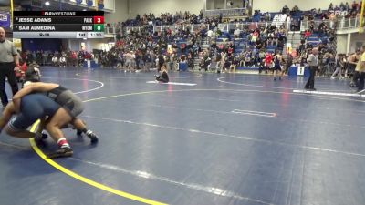 172 lbs R-16 - Jesse Adams, Parkersburg South-WV vs Sam Almedina, Wyoming Seminary