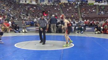 132 lbs Round Of 16 - Nathan Higley, Sullivan County vs Garret Cornell, Everett