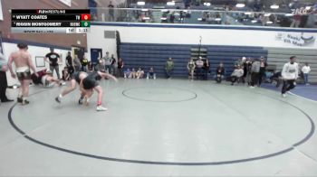 125 lbs Quarterfinal - Wyatt Coates, TW Wrestling vs Riggin Montgomery, Brothers Of Steel Wrestling Club