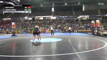 174 lbs Quarterfinal - Matt Ortiz, McKendree vs Joshua Kenny, Grand Valley St.