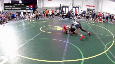 150 lbs Cons. Round 4 - Aiden Noyes, Beat The Streets Chicago-Oak Park vs Moses Stevenson, Franklin Central Wrestling Club