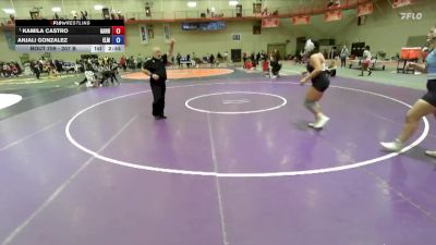 207 B 3rd Place Match - Kamila Castro, Gannon vs Anjali Gonzalez, Elmhurst