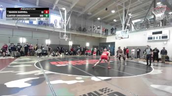 190 lbs Champ. Round 3 - Mason Darvell, Castle Rock vs Carter Gregerson, University