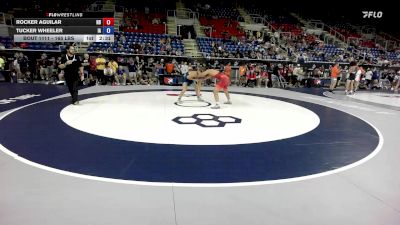 165 lbs Cons. Rd Of 128 - Rocker Aguilar, ND vs Tucker Wheeler, IA