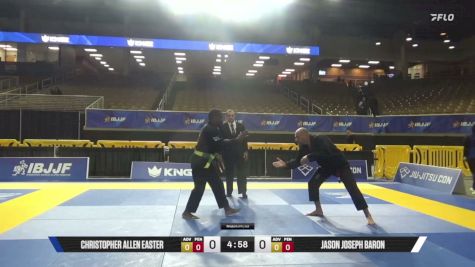 JASON JOSEPH BARON vs CHRISTOPHER ALLEN EASTER 2026 Pan Jiu Jitsu IBJJF Championship
