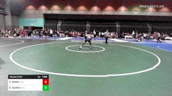 138 lbs Round Of 64 - Xylyx Abele, Casteel vs Daniel Spilker, Stansbury
