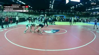 106 lbs Cons. Round 3 - Holden Kleinhelter, Woodward Academy vs Jacob Hald, Flagler Palm Coast