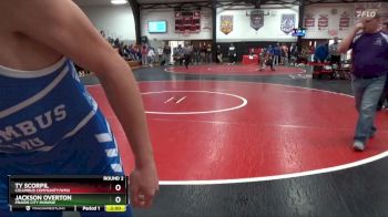 126 lbs Round 2 - Ty Scorpil, Columbus Community/WMU vs Jackson Overton, Prairie City Monroe