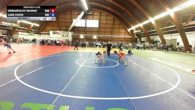 112A lbs Rr Rnd 3 - Ormankulov Imanbai, Kyrgyzstan vs Luke Foote, Poly Prep