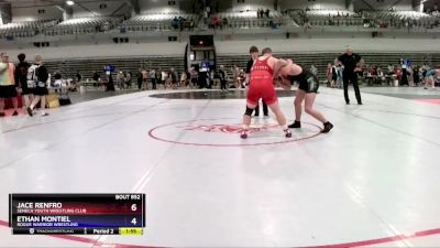 190 lbs Round 3 - Jace Renfro, Seneca Youth Wrestling Club vs Ethan Montiel, Rogue Warrior Wrestling