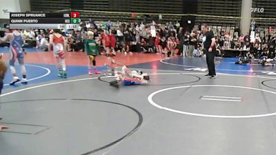 57 lbs Rr Rnd 6 - Joseph Spruance, ICWL Bruisers Club - ESC vs Quinn Puerto, New England Gold - ESC