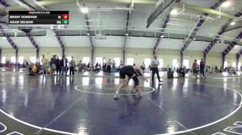 125 lbs Cons. Round 5 - Brady Donovan, West Liberty vs Adam Gelman, Unattached