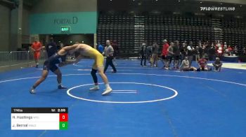 174 lbs Prelims - Hayden Hastings, Wyoming vs Jordan Bernal, Menlo