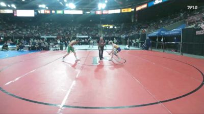 5A 113 lbs Cons. Round 2 - James Sams, Lewiston vs Colby Adams, Lakeland