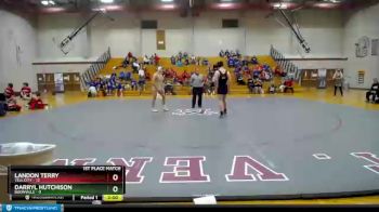 170 lbs Finals (2 Team) - Landon Terry, Tell City vs Darryl Hutchison, Boonville