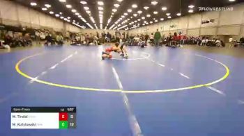 90 lbs Semifinal - Maddox Tindal, Best Trained USA 14U vs Mason Kutylowski, Roundtree Wrestling Academy 14U