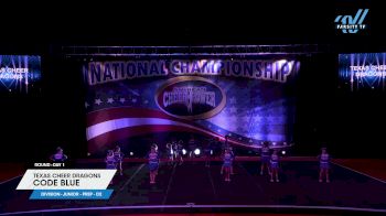 Texas Cheer Dragons - Code Blue [2024 L2.1 Junior - PREP - D2 Day 1] 2024 Cheer Power Southern Nationals
