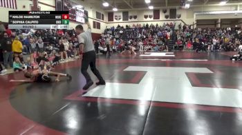 105 lbs Round 3 - Sophia Calpito, Charles City vs Khloe Hamilton, North Scott