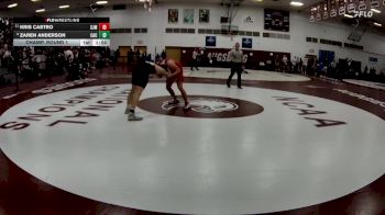 157 lbs Champ. Round 1 - Kris Castro, St. Johns (mn) vs Zaren Anderson, Carthage College