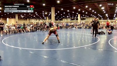 150 lbs Quarters & 3rd Wb (32 Team) - Brayden Forman, BRAWL Black vs Aiden Flowers, Indiana Outlaws
