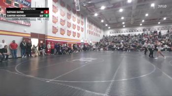 126 lbs Cons. Round 3 - Carter Hoover, Garrettsville Garfield vs Nathan Gates, Jackson