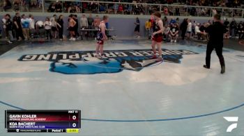 160 lbs Final - Gavin Kohler, Interior Grappling Academy vs Koa Bachert, North Pole Wrestling Club